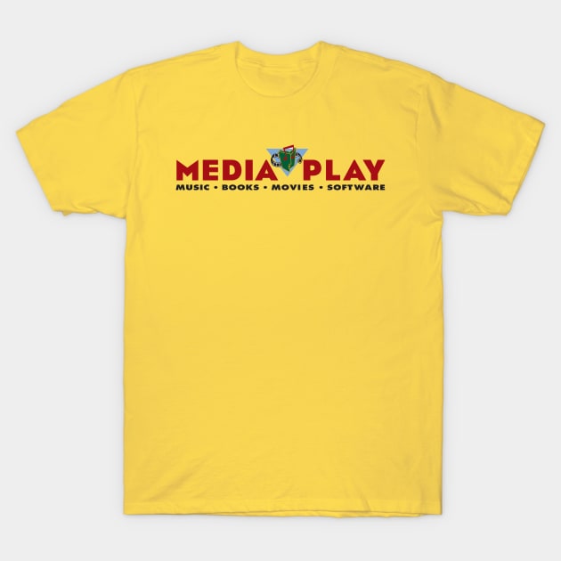 Media Play T-Shirt by Tee Arcade